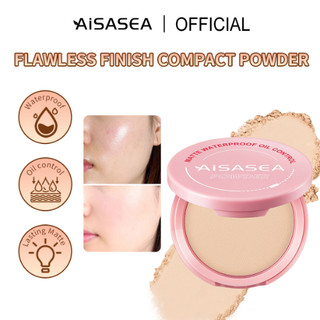 AISASEA Phấn Phủ Kiềm Dầu Mịn Lì dạng nén lâu trôi kháng nước kiềm dầu 10g