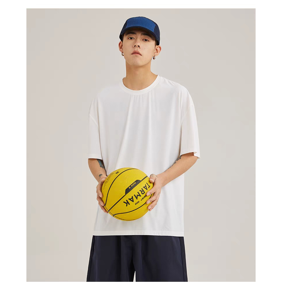 DICHUANGZHE Áo Thun Tay Ngắn Dáng Rộng Màu Sắc Đơn Giản Phong Cách Nhật Bản Thời Trang Mùa Hè Cho Nam