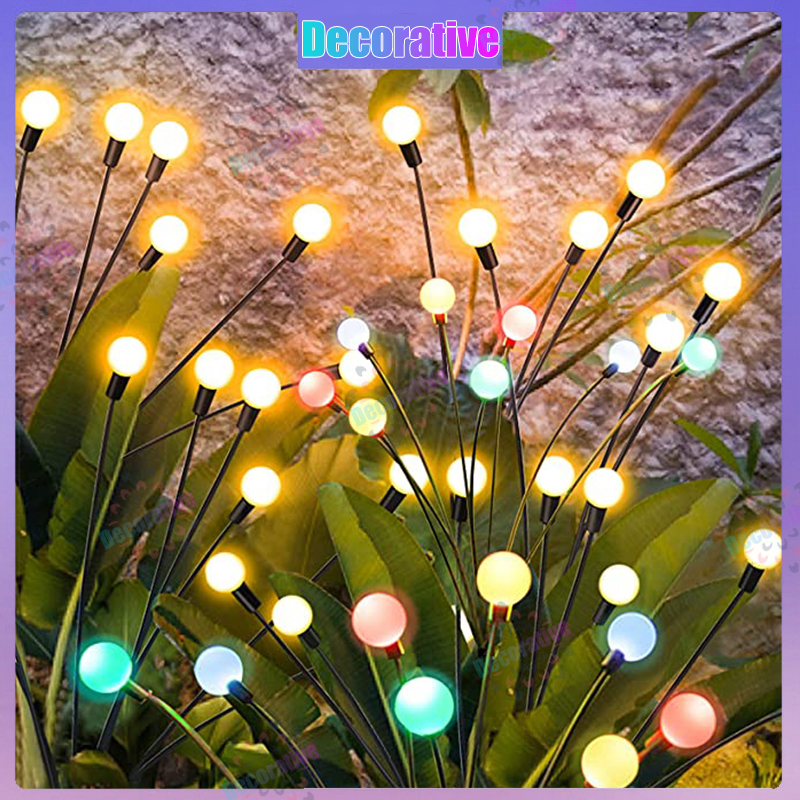 Đèn đom đóm đèn trang trí tết đèn led trang trí noel Đèn trang trí sân vườn Đèn năng lượng mặt trời sân vườn Đèn trang trí