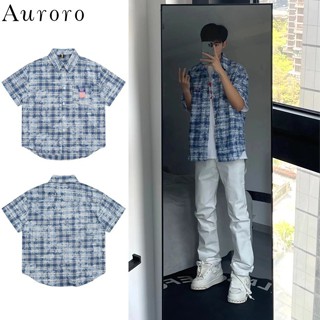 Áo sơ mi cộc tay 2025 Cao Cấp flannel áo sơ mi cộc tay nam thời trang from rộng áo flannel unisex áo sơ mi nam hàn quốc phong cách Hàn Quốc áo nam đẹp sơ mi lụa nam ngắn tay