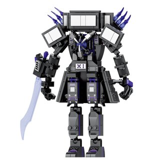 Đồ chơi nhà vệ sinh skibidi Loa TV Man Lego 3.0 Toiletman VS Màn hình Khối xây