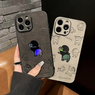 Dễ Thương Ốp Điện Thoại Hình shinchan Cho iphone 15 pro 14 pro max i14 plus 13 pro max i13 13pro 11 pro max i11 x xr xs max 7 plus 8 plus 12 pro max