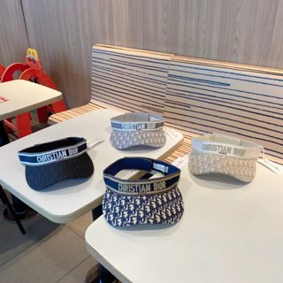 D%ior Mũ Lưỡi Trai Hở Chóp Chống Nắng Cao Cấp Thời Trang Mùa Hè Dành Cho Nữ