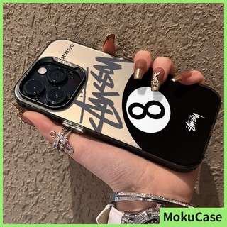 ốp iphone 11/12/13/14/15 Pro Max chống sốc Brand Stussy black eight Case For ốp lưng iphone 11,12,13,14,15,11PM,12PM,13PM,14PM,15PM