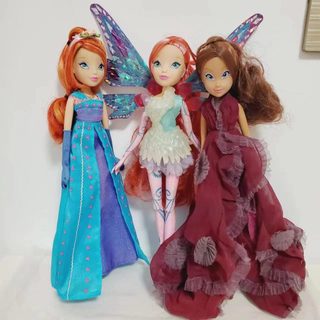 Bộ sưu tập búp bê Winx Barbie Đồ chơi Phụ kiện búp bê trẻ em Chính hãng