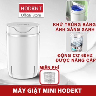 Máy Giặt Di Động Mini HODEKT 4.5KG Ánh Sáng Xanh Khử Trùng Thích Hợp Cho Gia Đình Nhỏ Ký Túc Xá Quần