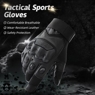 Găng tay chiến thuật WEST BIKING full ngón thoáng khí chống nước bảo vệ an toàn có thể dùng màn hình cảm ứng