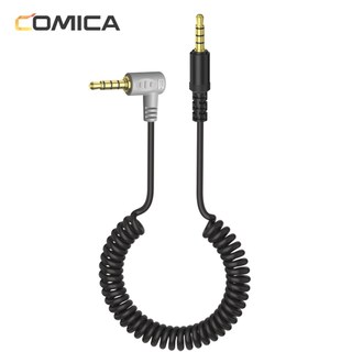 Cáp đầu ra micrô comica cvm-dr-spx 3,5mm trrs-trrs cho điện thoại thông minh và micrô