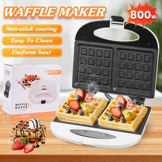 220V-800W máy làm bánh quế máy nướng bánh mì khuôn bánh kẹp máy làm bánh máy làm bánh waffle máy nướng bánh