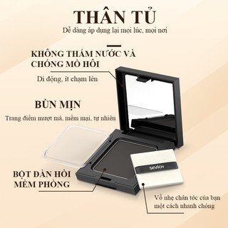 Phấn phủ Sevich che hói che chân tóc che tóc bạc 12g
