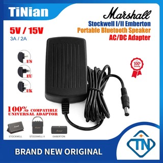 Bộ sạc chuyển đổi ac / dc 5v 15v 2a 1.8a cho marshall stockwell i / ii emberton loa bluetooth di động bộ nguồn âm thanh
