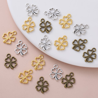 Set 30 Mặt Vòng cổ Hình Cỏ Ba Lá Phong Cách Vintage