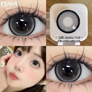 KSSEYE Bộ 2 Thấu Kính Tiêu Cự Tự Nhiên Mềm Mại 0.00-8.00 14.5mm Cho Mắt Cận Thị Cận Thị Với Diopt Yearly
