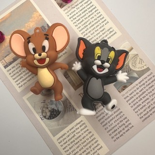 Cat and Mouse Cute Cartoon Refrigerator Stickers Magnet Stickers Unique Creative Magnetic Children Whiteboard Stickers Blackboard Stickers Three-Dimensional Magnet Magnet Three