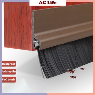 Cửa Dưới Dấu Bàn Chải Cửa Chống Bụi Chống Phát Hiện Dải Niêm Phong PVC An Toàn