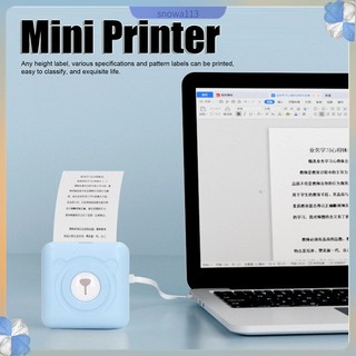 Bán nóng A6 Bỏ Túi Máy In BT Kết Nối USB Nhiệt Di Động Cho Ảnh Nhãn Câu Hỏi Sai 5V 2A
