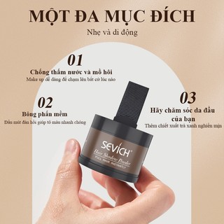Sevich Phấn Phủ Đường Chân Tóc Che Phủ Hói Bột 4g