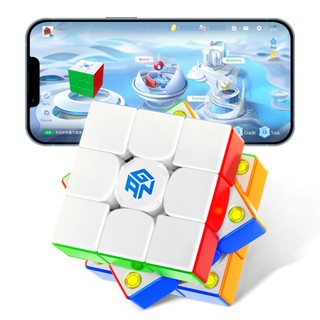 Gan356 i Carry S Smart Cube 3x3 Speed Cube Theo dõi thông minh Bước chuyển động thời gian với ứng dụng CubeStation