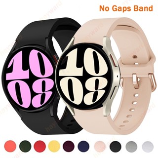 Dây đeo silicon không có khoảng cách cho Galaxy Watch 7 6 5 4 40mm 44mm Đồng hồ FE 40mm Galaxy 4 Classic 42mm 46mm Đồng hồ 6 47mm 43mm Dây đeo thể thao Dây đeo cổ tay dành cho nam nữ