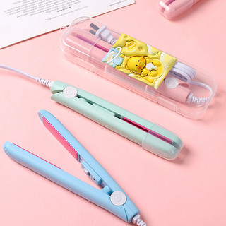 Dụng cụ duỗi tóc thẳng công suất Mini Bang công cụ uốn tóc hoạt hình nhỏ dành cho nữ