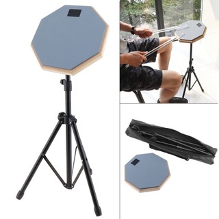 Đệm Trống Đôn 8 Inch Bằng Gỗ Cao Su Kèm Giá Đỡ Có Thể Điều Chỉnh Hỗ Trợ Luyệ