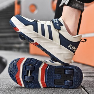 2024 Mới An toàn và đáng tin cậy Giao hàng nhanh bốn bánh Heelys giày lăn bánh xe bé trai bé gái trẻ em người lớn giày trượt patin thể thao ngoài trời giày bánh xe có thể tháo rời không chói
