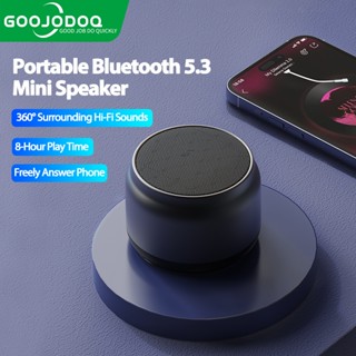 GOOJODOQ Loa Bluetooth không dây Bluetooth 5.3 Mini Loa 360° Chất lượng âm thanh vượt trội cho điện thoại máy tính
