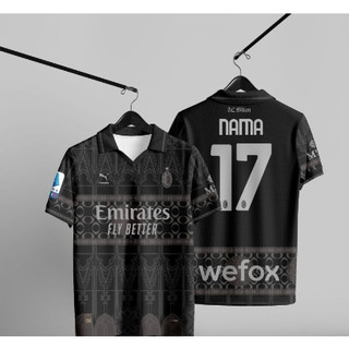 Áo và quần ac milan x pelaures fullprint