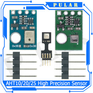 Aht10 aht20 aht25 aht30 mô-đun đo cảm biến nhiệt độ và độ ẩm kỹ thuật số có độ chính xác cao i2c giao tiếp thay thế dht11 sht20