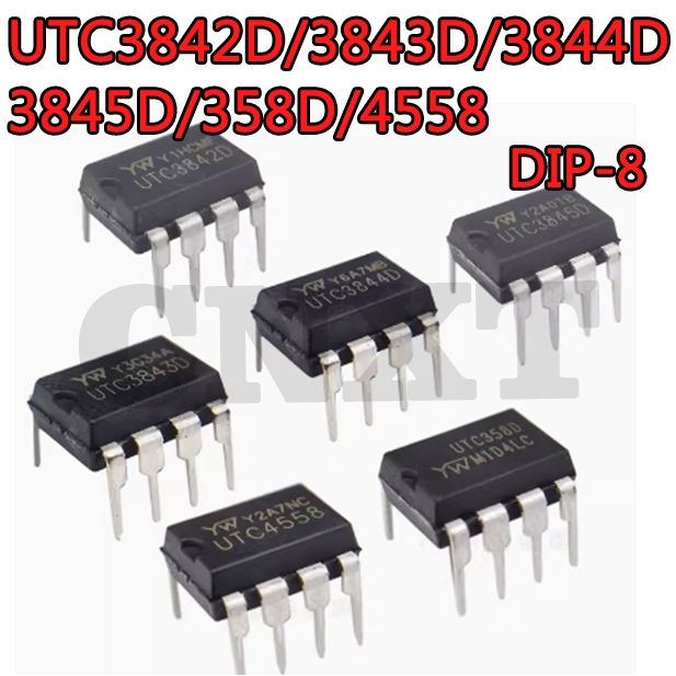 5 ~ 10 Chiếc UTC3842D UTC3843D UTC3844D UTC3845D UTC358D UTC4558 DIP-8 Bộ Quản Lý Điện Thương Hiệu M