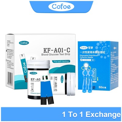 Cofoe Yice Que Giấy Thử Máu Đo Lượng đường Trong Máu (Kèm Kim Đâm)