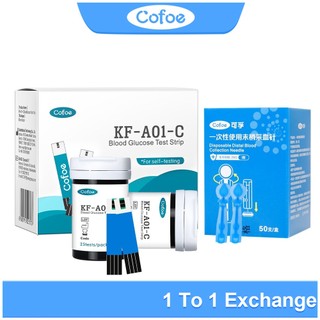 Cofoe Que Giấy Thử Máu Đo Lượng đường Trong Máu (Kèm Kim Đâm)