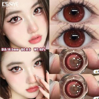 Ksseye Kính Áp Tròng Nhiều Màu Sắc Trong Suốt Giúp Cấp Nước Cho Kính Áp Tròng Hydrophilic