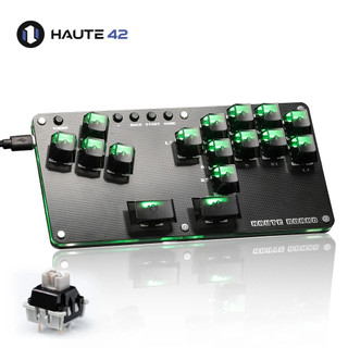 ⭐⭐⭐Haute42 Fightstick Hitbox Bộ điều khiển không cần đòn bẩy Mini Stickless Arcade Stick cho PC / Ps3 / Ps4 / Switch Arcade Hitbox Bộ điều khiển
