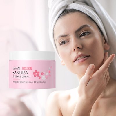 Kem dưỡng da mặt LAIKOU Sakura Day Night Cream Brightening Facial Dưỡng ẩm chống lão hóa 50g