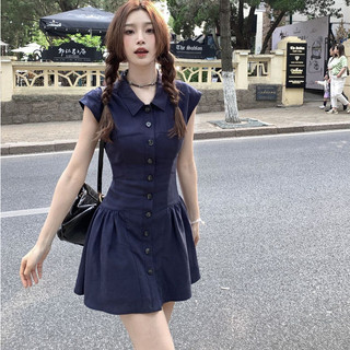 KEYADAI Đầm nữ Váy xinh Chic váy nữ Đầm Body Váy body Cho thời váy Cute Korean Vintage Cổ điển WLQ24209U7 9Z240228