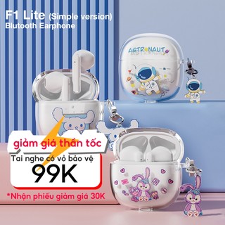 Tai nghe Bluetooth F1 Lite (Phiên bản đơn giản) có Mic Tai nghe không dây Mini Âm thanh tốt Tai nghe thể thao