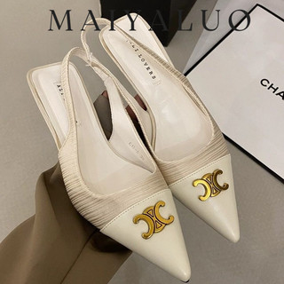 MAIYALUO Giày Cao Gót Mũi Nhọn GIÀY SANDAL Thời Trang Mới 2024 HOTSALE Cho Nữ Màu sắc đa dạng Chống trơn trượt Đường may tỉ mỉ Đa dạng FDL2430FLU 11Z240316