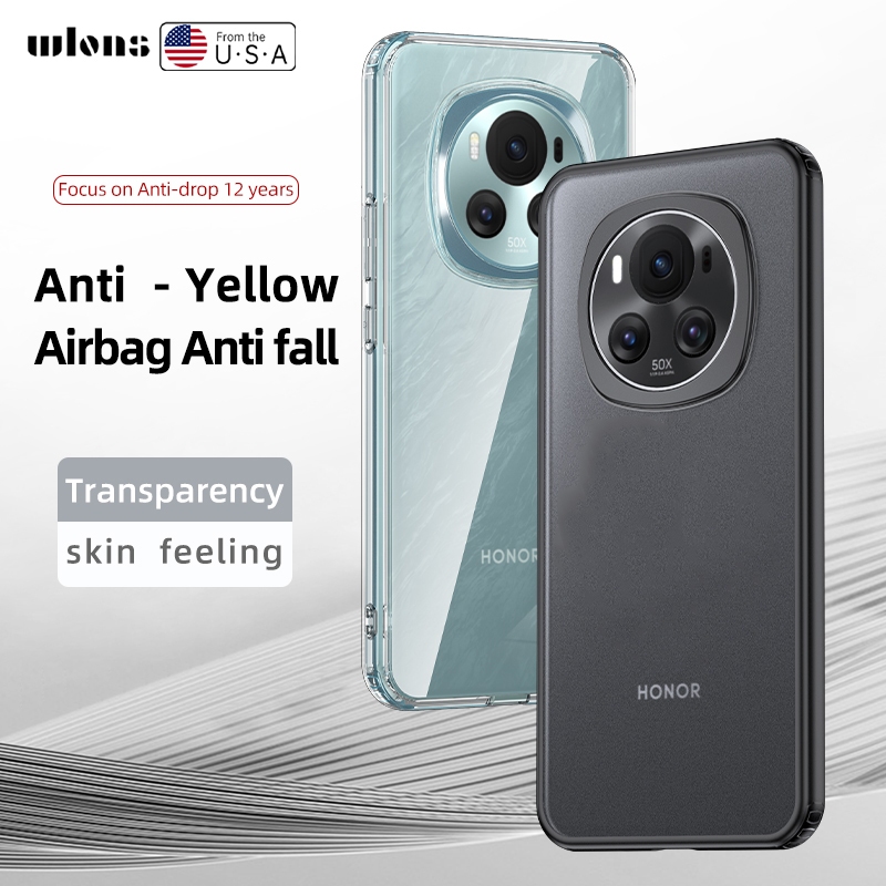 Honor Magic 6 Pro Magic6 Magic6Pro 6Pro Ốp điện thoại Cứng Silicon Mềm Cạnh Nhựa Cứng Matte Sandston