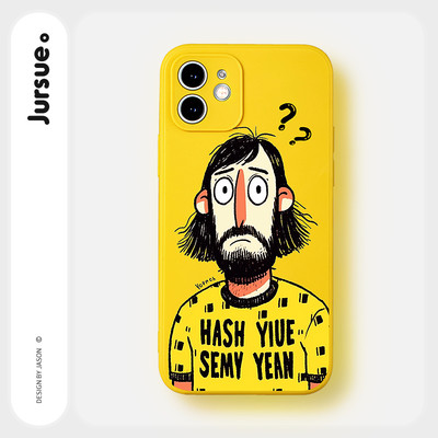Ốp lưng JURSUE mềm dễ thương đẹp độc  lạ ngầu cho iPhone 15 14 13 12 11 Pro Max SE 2020 X XR XS 8 7 ip 6S 6 Plus kute Y5000