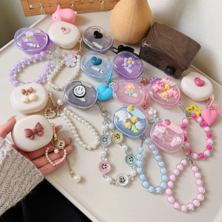 Vỏ Bảo Vệ Hộp Sạc Tai Nghe Redmi Buds 4 Lite Redmi Buds 4 Lite Bằng TPU Mềm Họa Tiết Chú Gấu / cherry Dễ Thương Kèm Dây Đeo Tiện Dụng