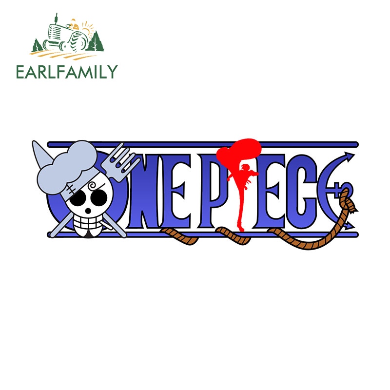 Earlfamily 13cm Miếng Dán Xe Hơi Cá Tính Anime Logo Ốp Lưng Windows Xe Máy Laptop Vinyl Decal Chống Thấm Nước Hàng Ô Tô Thời Trang