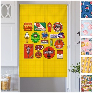 Hoạt hình nhà bếp rèm cửa dễ thương doorway rèm nhà bếp nửa chiều cao rèm cửa phong cách nhật bản rèm cửa ngắn tùy chỉnh rèm cửa