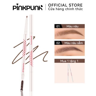  Bút Chì Kẻ Lông Mày Ba Chiều 1.5mm Chống Nước Chống Mồ Hôi Không Nhòe