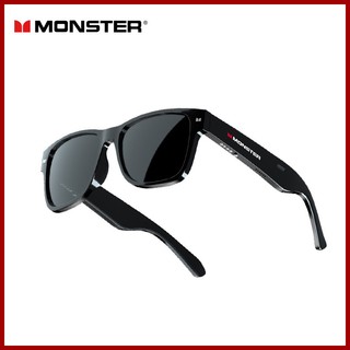  Monster S01 Kính Tai Nghe Không Dây Bluetooth 5.0 Kính Mát Thể Thao Ngoài Trời Gọi Âm Nhạc Kính Mắt 