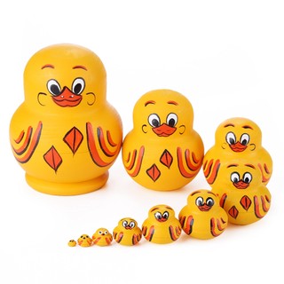 Hanoi🚚 Búp Bê Nga matryoshka 10 Lớp Bằng Gỗ