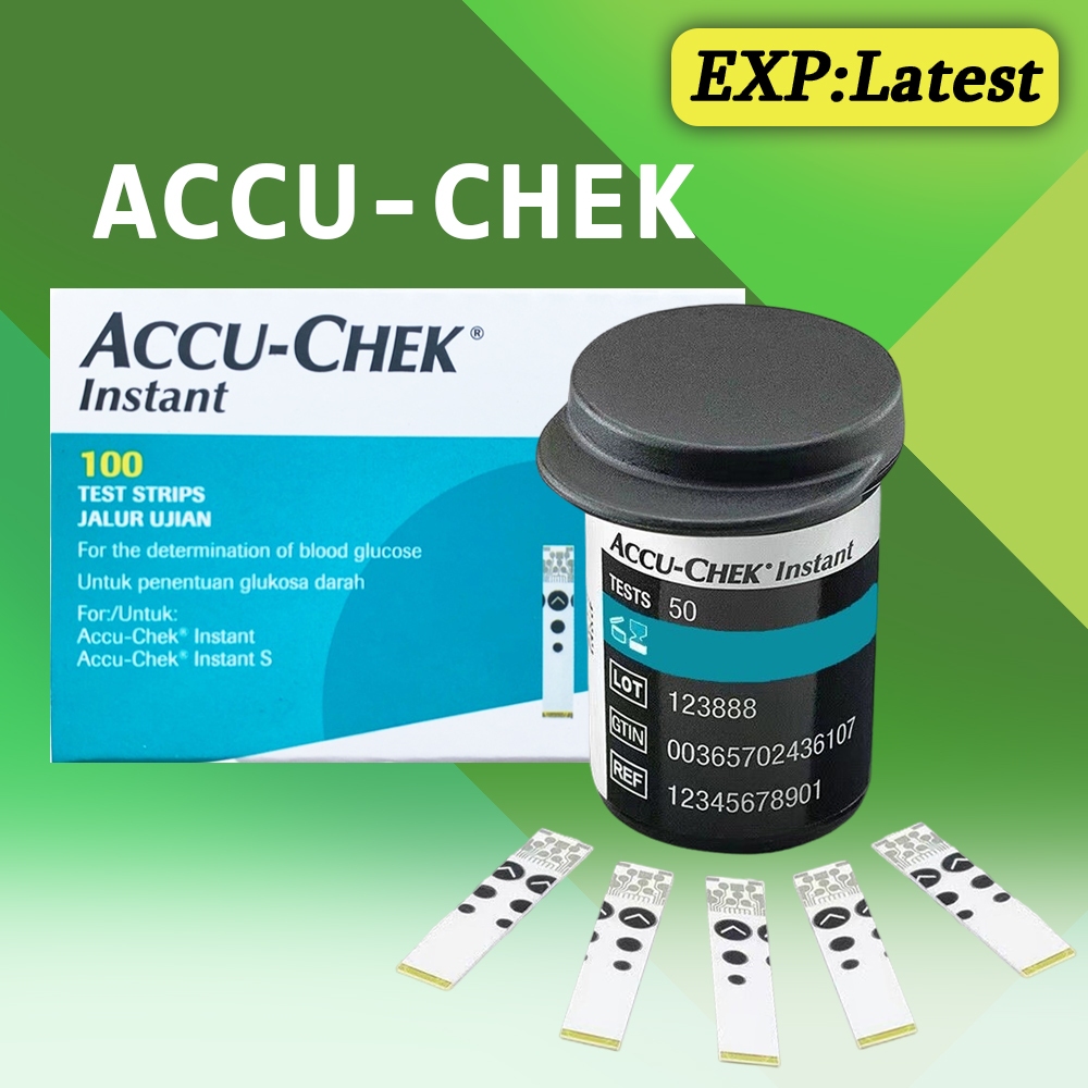 Accu-chek Instant 25s / 50s / 100s Dải cho AccuChek Instant S Meter