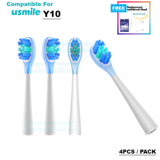 【Đầu bàn chải đánh răng 20 chiếc - Tương thích với đầu bàn chải đánh răng điện For Usmile Y10 Ultra Clean Sonic electric Đầu bàn chải đánh răng tự động dành cho người lớn