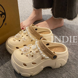 INDIE dép cross dép kiểu nữ đi chơi Đế êm Mềm mại Chất lượng cao Đa dạng 2024 HOTSALE  FBT2430CRY 11Z240314