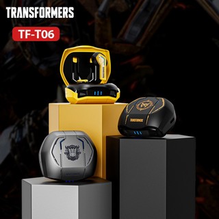 Transformers TF-T06 Tai nghe chơi game không dây Bluetooth , chất lượng âm thanh HIFI, độ trễ thấp có micro, giảm tiếng ồn thông minh, Bluetooth 5.3
